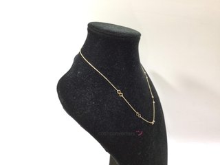 gargantilla oro 18k 25cm