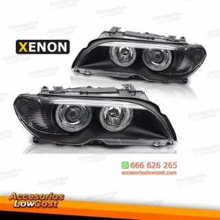 FAROS XENON OJOS DE ÁNGEL PARA BMW SERIE 3 E46 CO