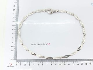 gargantilla oro 18k con piedra con circonita 45cm