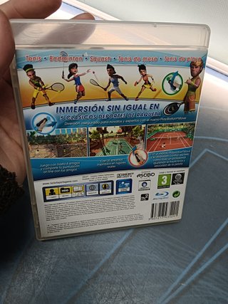 videojuego , RACKET SPORTS, PS3 PLAYSTATION 3 COMPLETO  PLAYSTATION 3