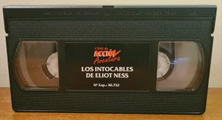 VHS Los Intocables de Eliot Ness