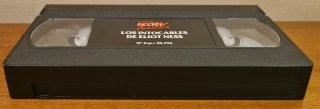 VHS Los Intocables de Eliot Ness