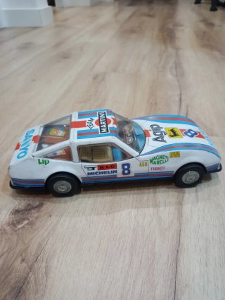 Coche de juguete hojalata de Fricción 1970