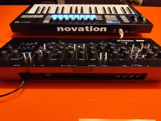 Korg Minilogue XD Module + Novation Launchkey 37