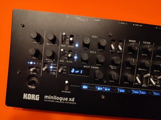 Korg Minilogue XD Module + Novation Launchkey 37