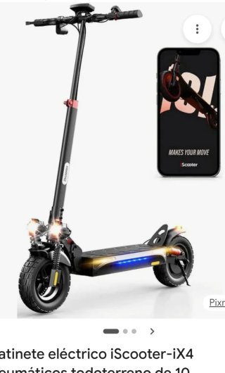 Patinete Eléctrico iScooter iX4 Todoterreno