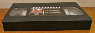 VHS Leyendas de Pasión
