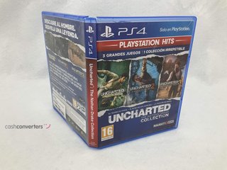 uncharted: the nathan drake collection ps4