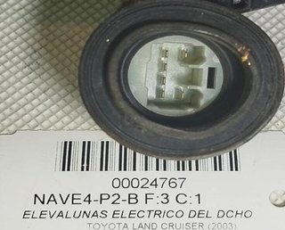 Toyota elevalunas delantero derecho land 3.0 24767