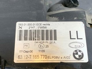 61037 63127165770 faro derecho bmw serie 3 berlina