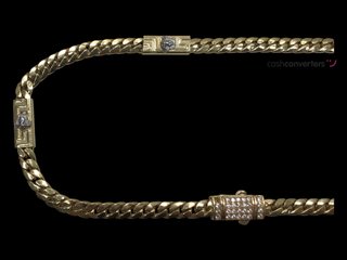 cadena oro 18k 24cm