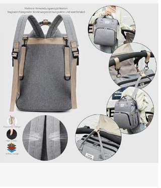Zaino fasciatoio con culla neonato