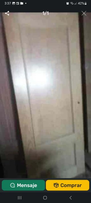 Puerta maciza paso 72.5cm x 2.03 y esta como nueva