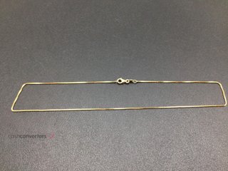 cadena oro 14k 18cm