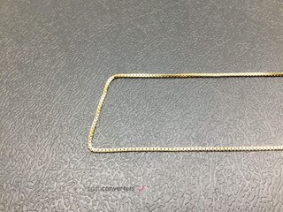 cadena oro 14k 18cm