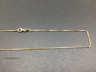 cadena oro 14k 18cm