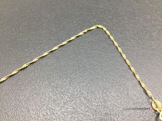 cadena oro 18k 26cm