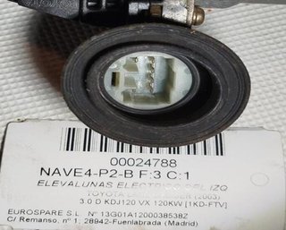 Elevalunas del izq toyota land cruiser 3.0 d 24788