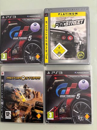 Lote 17 Juegos PS3 Carreras