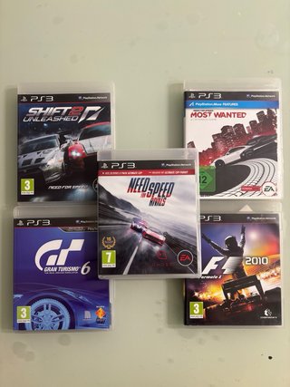 Lote 17 Juegos PS3 Carreras