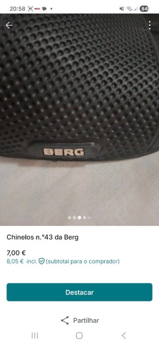 Chinelos Berg n.º 43