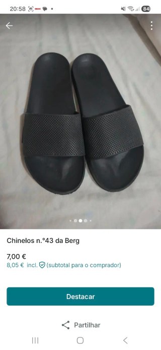 Chinelos Berg n.º 43
