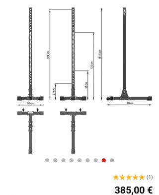 Rack ATX SD 650 +Free Stands - Puntal de conexión