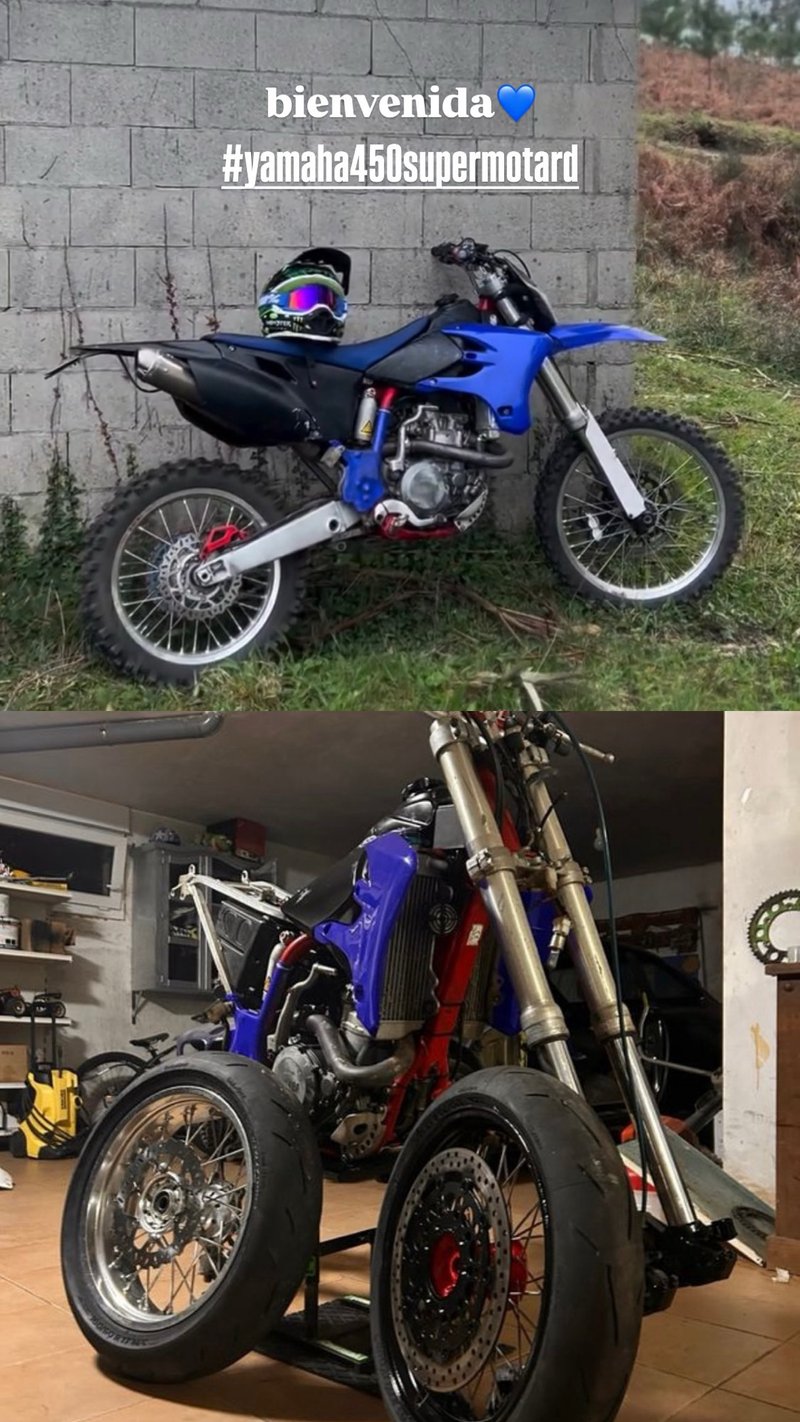 Yamaha 450 Supermotard