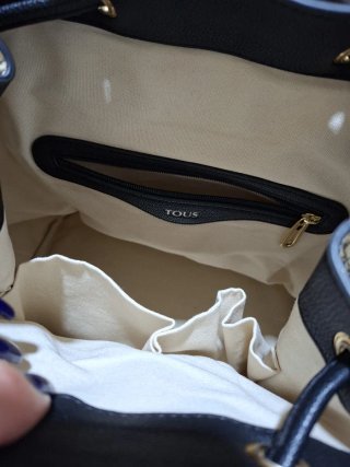 Mochila Tous Beige y Negra