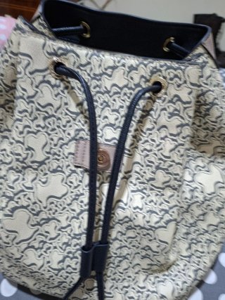 Mochila Tous Beige y Negra