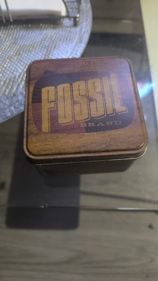 Reloj Fossil Cronógrafo Negro/Plateado