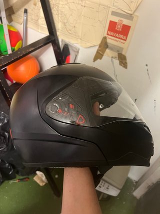 Casco Moto MDS Negro Integral