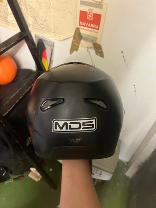 Casco Moto MDS Negro Integral