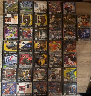 Lote 39 Videojuegos PS1 PAL