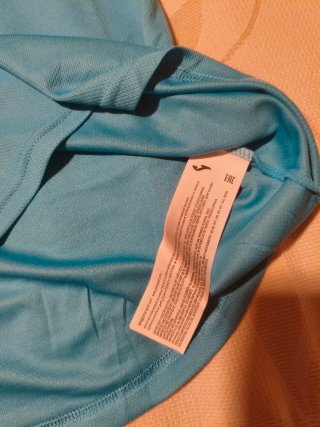 Camiseta deportiva Joma tirantes azul turquesa