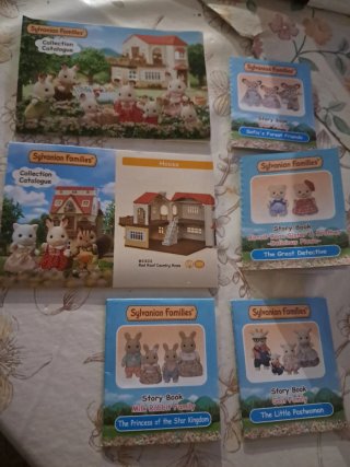Conjunto Livrinhos Sylvanian Families