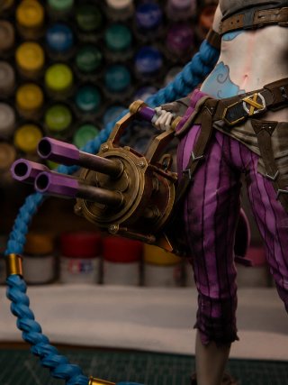 Jinx Arcane League of Legends Figure