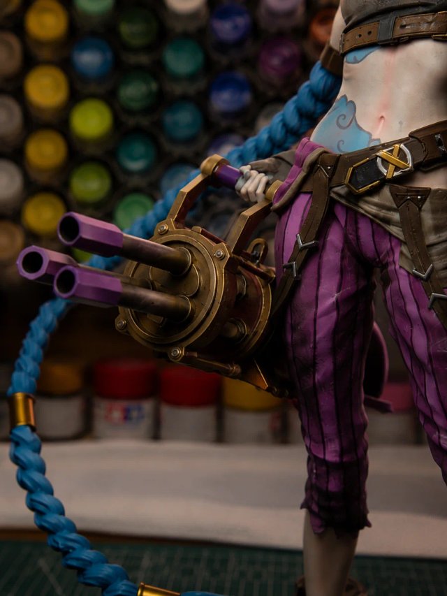 Jinx Arcane League of Legends Figure