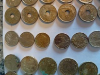 Monedas antiguas variadas