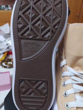 Converse Chuck Taylor Tg 38 colore albicocca