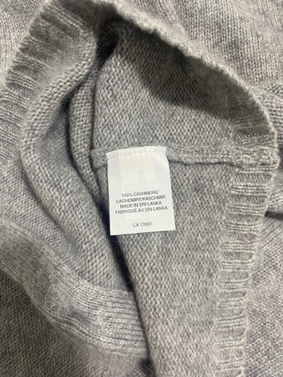 GAP Cárdigan de Cachemira Gris