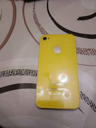 iPhone 4S Apple Argento e Giallo