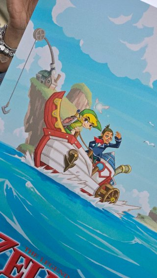 The Legend of Zelda Phantom Hourglass PVC 70x50cm