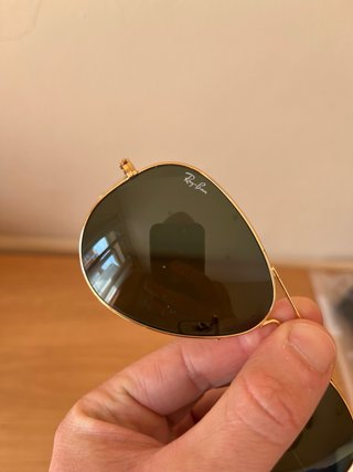 Gafas Ray-Ban Aviador Originales Dorado