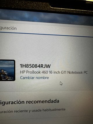 HP ProBook 460 G11 Portátil Plata