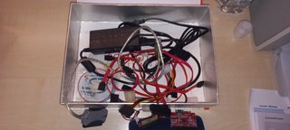 Convertitore HD IDE SATA e cavi vari