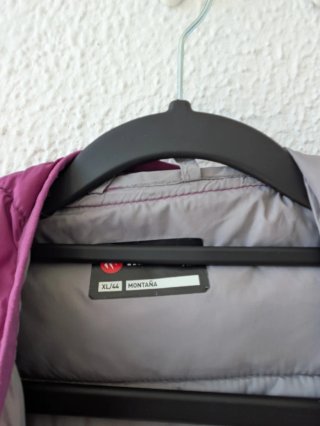 Chaqueta plumífero mujer talla L