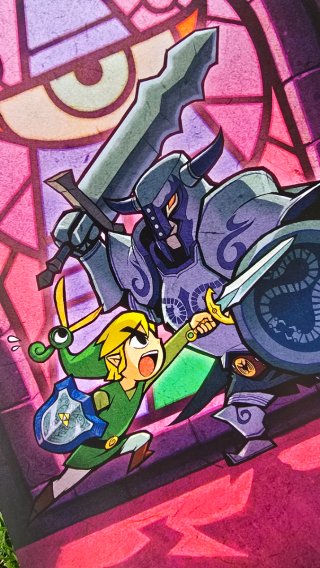 Link vs Ganondorf The Legen of Zelda Poster A3