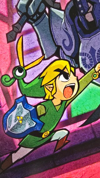 Link vs Ganondorf The Legen of Zelda Poster A3