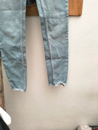 Jeans Zara attillati blu